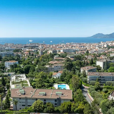 Villa La Gloriette Azur Piscine Sauna Vue Cannes