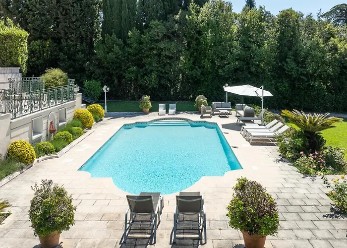 La Gloriette Azur Piscine Sauna Vue Villa *