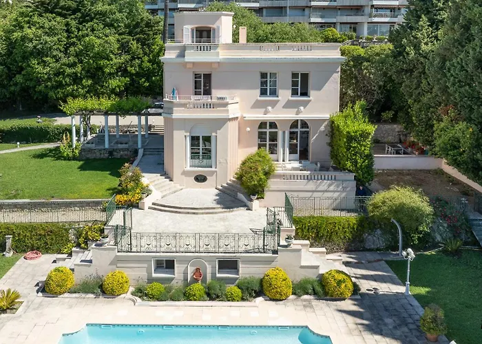 La Gloriette Azur Piscine Sauna Vue Villa Cannes