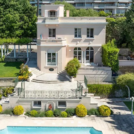La Gloriette Azur Piscine Sauna Vue 别墅 戛纳